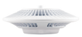 RAB GPLED78NW/480 GPLED LED Garage Pendant Light – 78W – 4000K – 9241 Lumens – 480V – Prismatic Lens – White Finish