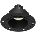 RAB GR2TLB 2in Adjustable Trimless Recessed Light – 6W – 450 Lumens – 2700K–5000K – 120V – Round – Black Finish – 90+ CRI