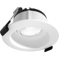 RAB GR3 GR3 3in Adjustable Regressed Recessed Light – 9W – 647–765 Lumens – 2700K–5000K – 120V – Round – White Trim – 90+ CRI