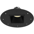 RAB GR3STLB 3in Adjustable Trimless Recessed Light – 9W – 750 Lumens – 2700K–5000K – 120V – Square – Black Finish – 90+ CRI