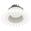 RAB GR3TL 3in Adjustable Trimless Recessed Light – 9W – 750 Lumens – 2700K–5000K – 120V – Round – White Finish – 90+ CRI