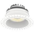 RAB GR4TL 4in Adjustable Trimless Recessed Light – 15W – 1250 Lumens – 2700K–5000K – 120V – Round – White Finish – 90+ CRI