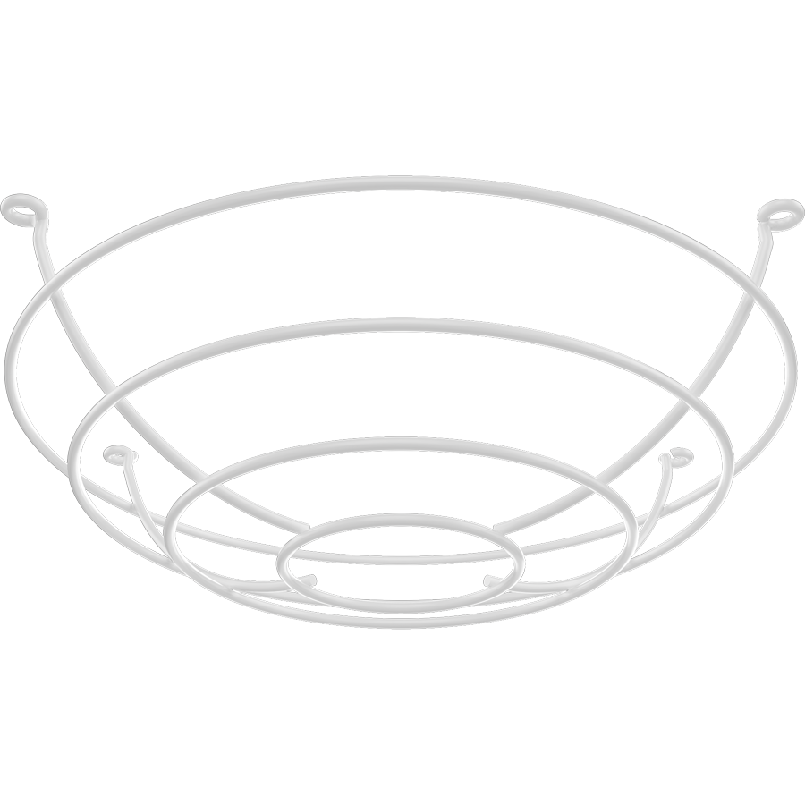 RAB H15-WG H15 Wire Guard Accessory – White Finish – For H15 LED UFO High Bay Lights