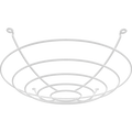 RAB H15XL-WG H15XL Wire Guard Accessory – White Finish – For H15XL LED UFO High Bay Lights
