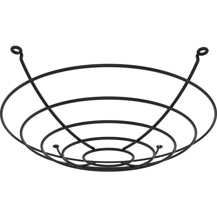 RAB H15XLB-WG H15XL Wire Guard Accessory – Black Finish – For H15XL LED UFO High Bay Lights