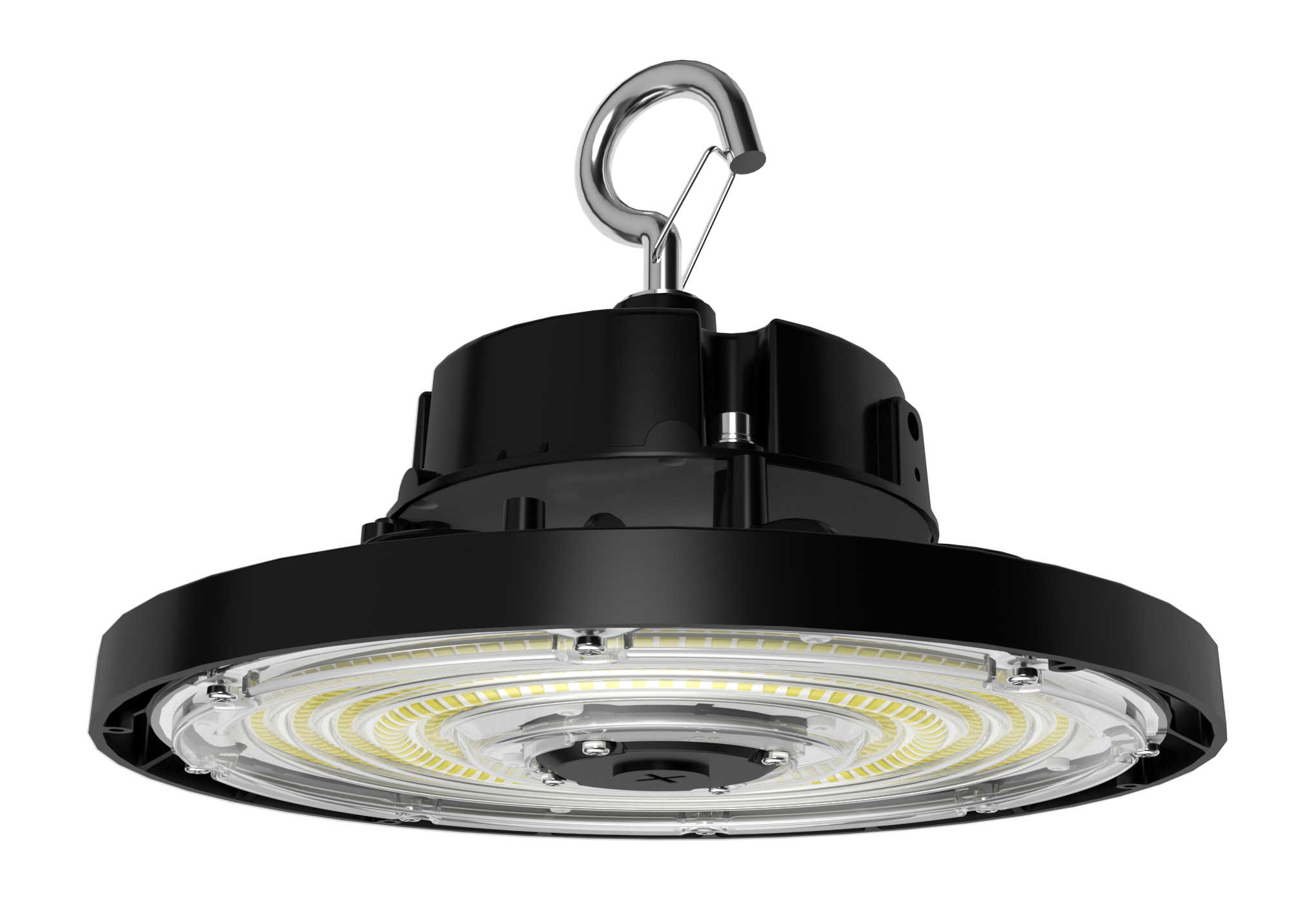 RAB H17B/480 H17 LED UFO High Bay Light – 150W – 5000K – 14643-22999 Lumens – 480V – Black Finish
