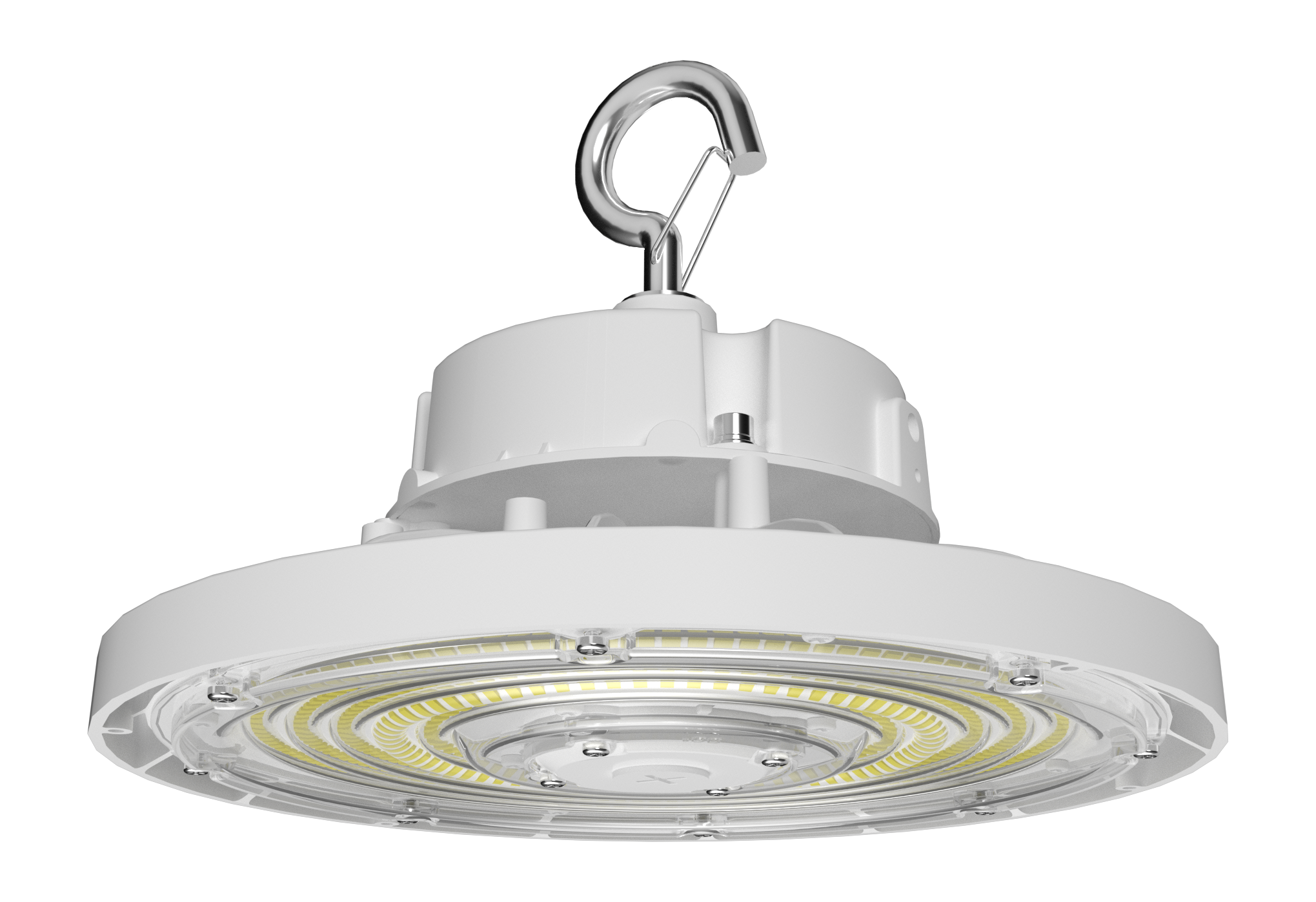 RAB H17/480 H17 LED UFO High Bay Light – 150W – 5000K – 14643-22999 Lumens – 480V – White Finish