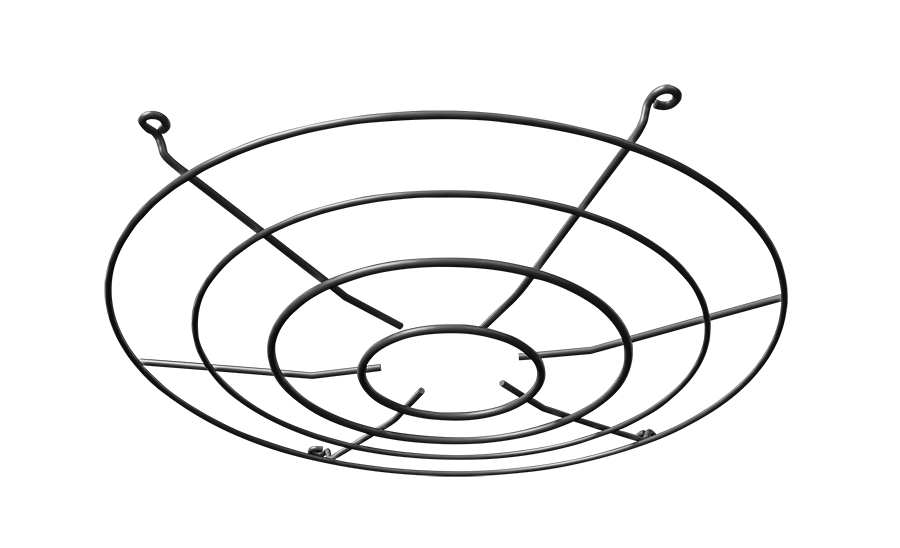 RAB H17B-WG H17 Wire Guard Accessory – Black Finish – For H17 and H17S LED UFO High Bay Lights
