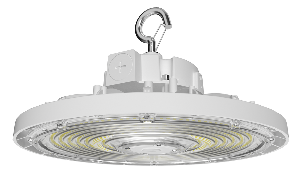 RAB H17XL/480 H17XL LED UFO High Bay Light – 240W – 5000K – 22041-36230 Lumens – 480V – White Finish
