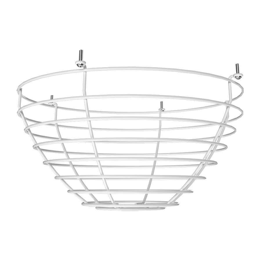 RAB H17XL-DWG H17XL Dome Wire Guard Accessory – White Finish – For H17XL LED UFO High Bay Lights