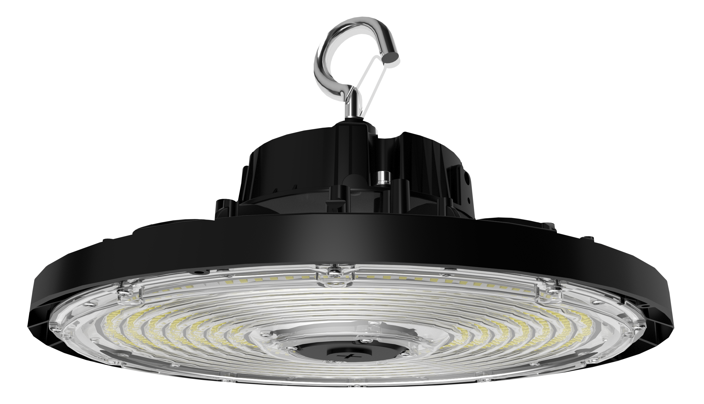 RAB H17XXLB H17XXL LED UFO High Bay Light – Selectable 300W/400W/500W – Selectable 3000K/4000K/5000K – 49020-79203 Lumens – 120-277V – Black Finish