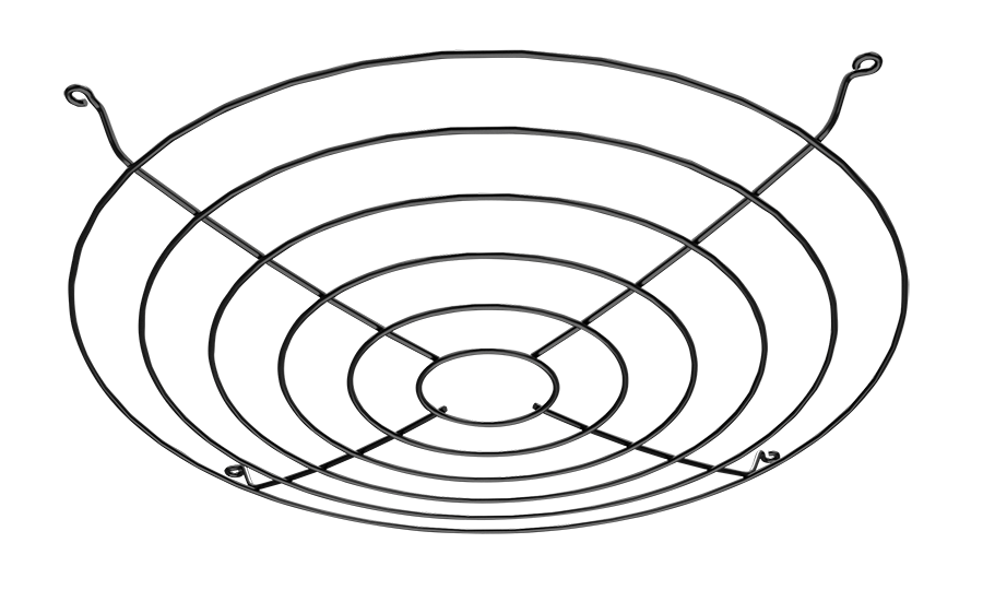 RAB H17XXLB-WG H17XXL Wire Guard Accessory – Black Finish – For H17XXL LED UFO High Bay Lights