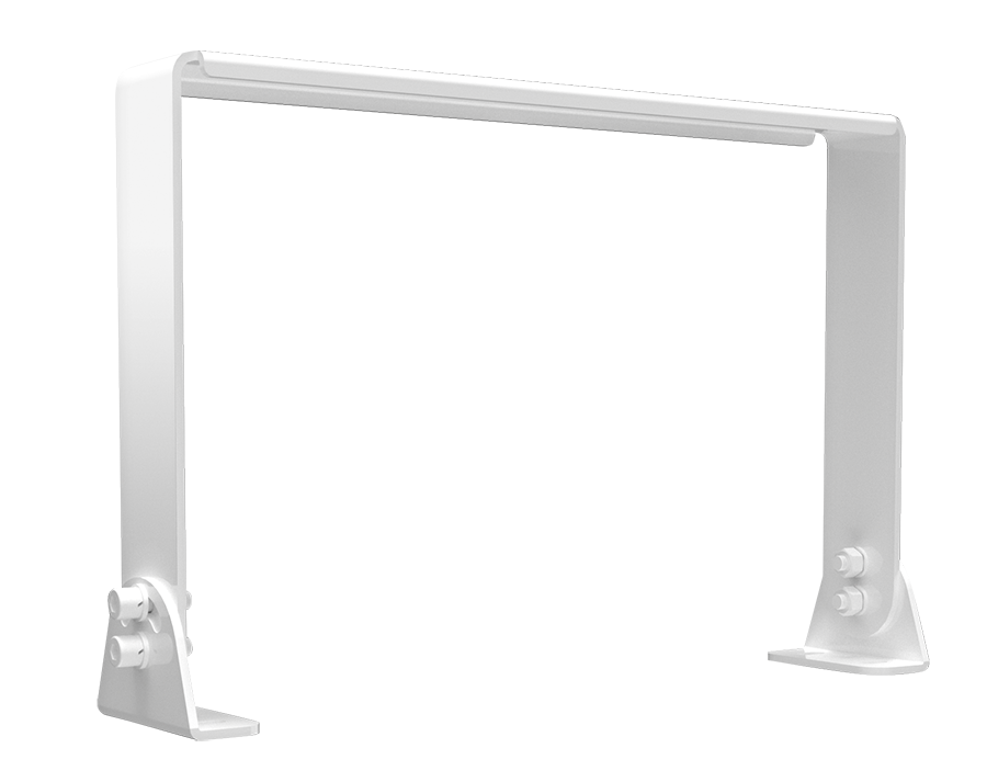 RAB H17XXL-SM KIT H17XXL Surface Mount Yoke Kit – White Finish – For H17XXL LED UFO High Bay Lights