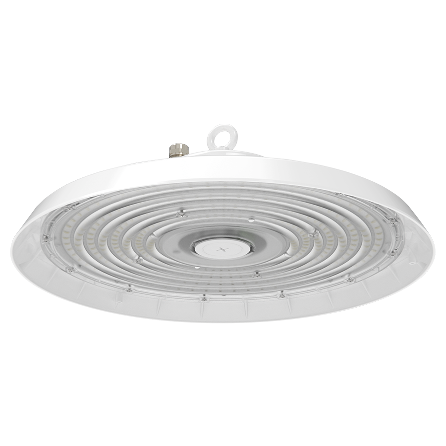 RAB H22XL/480 H22XL NSF LED UFO High Bay Light – Selectable 150W/200W/240W – Selectable 3000K/4000K/5000K – 21920-36461 Lumens – 480V – Adjustable Beam Angle – White Finish