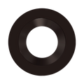 RAB HAT4RA 4in Modular Recessed Downlight Color Trim – Round – Smooth Trim – Bronze Finish