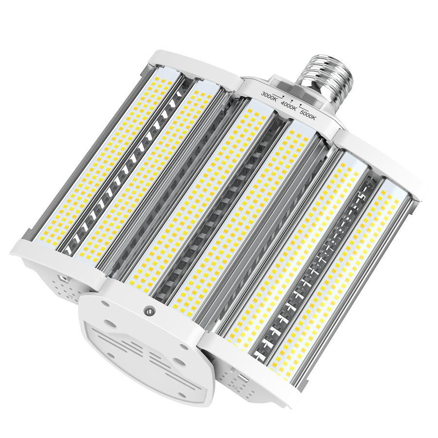 RAB HIDFA-110-H-EX39-8CCT-BYP/5SP HIDFA 5-Port Shoebox LED Retrofit Lamp – Type B Bypass – 110W – Selectable 3000K/4000K/5000K – EX39 Mogul Base – 120-277V – 16500 Lumens