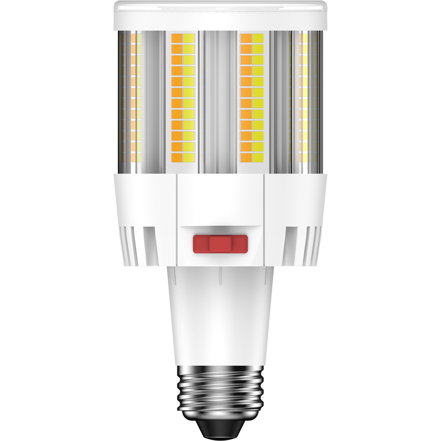 RAB HIDFA-20S-E26-8CCT-BYP HIDFA Post Top LED Retrofit Lamp – Selectable 20W/15W/10W – Selectable 3000K/4000K/5000K – E26 Medium Base – 120-277V – 1380-3040 Lumens