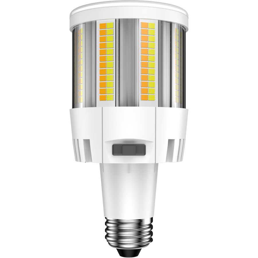 RAB HIDFA-35S-E26-8CCT-BYP HIDFA Post Top LED Retrofit Lamp – Selectable 35W/26W/18W – Selectable 3000K/4000K/5000K – E26 Medium Base – 120-277V – 2754-5250 Lumens