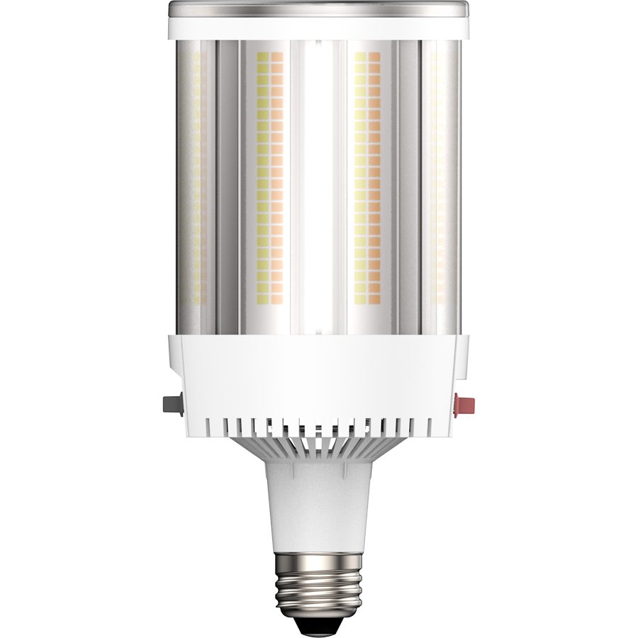 RAB HIDFA-50S-E26-8CCT-BYP HIDFA Post Top LED Retrofit Lamp – Selectable 50W/38W/25W – Selectable 3000K/4000K/5000K – E26 Medium Base – 120-277V – 3700-7750 Lumens