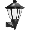 RAB HTG-RWMB/7PRS Heritage Round Outdoor Wall Sconce – 60W-120W Selectable – Type III/Type V Distribution – 3000K/4000K/5000K Selectable – 5089-15401 Lumens – 120-277V – NEMA 7-Pin Photocontrol Receptacle – Black Finish