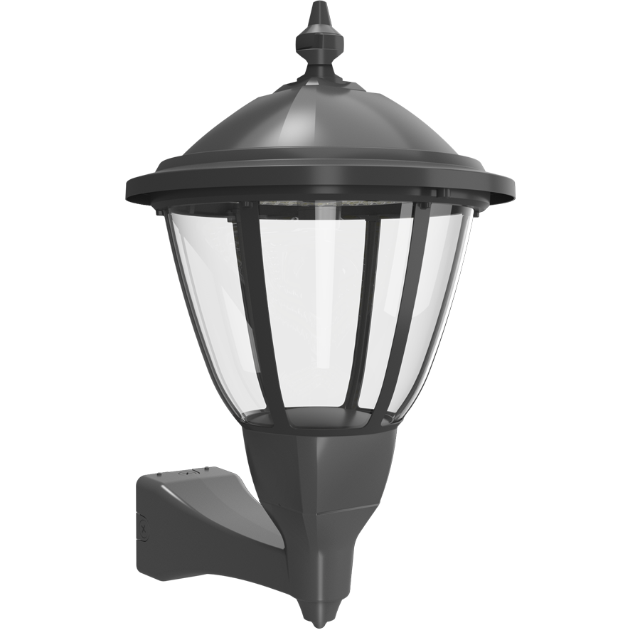 RAB HTG-RWM Heritage Round Outdoor Wall Sconce – 60W-120W Selectable – Type III/Type V Distribution – 3000K/4000K/5000K Selectable – 5089-15401 Lumens – 120-277V – Bronze Finish