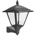 RAB HTG-SWM/480/LCBS/MVS Heritage Square Outdoor Wall Sconce – 60W-120W Selectable – Type III/Type V Distribution – 3000K/4000K/5000K Selectable – 5089-15401 Lumens – 480V – Lightcloud Blue – Multi-Level Motion Sensor – Bronze Finish