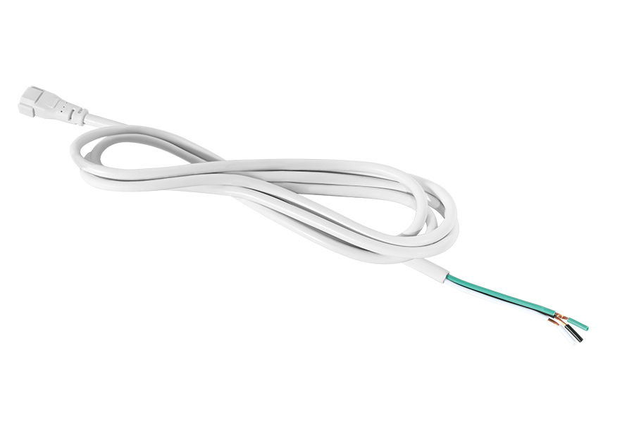 RAB KPCJW KNOOK Power Feed Accessory – Fixture to Junction Box Connection – White Finish