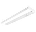 RAB KNOOKFA16W KNOOK Field-Adjustable LED Under Cabinet Light – 16" – 9W – Selectable 2700K/3000K/3500K/4000K/5000K – 351-796 Lumens – 120V – White Finish