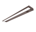 RAB KNOOKFA24 KNOOK Field-Adjustable LED Under Cabinet Light – 24" – 13W – Selectable 2700K/3000K/3500K/4000K/5000K – 540-1219 Lumens – 120V – Brown Finish