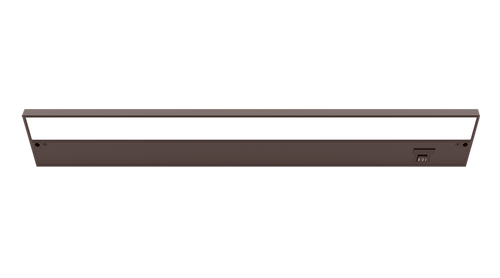 RAB KNOOKFA24 KNOOK Field-Adjustable LED Under Cabinet Light – 24" – 13W – Selectable 2700K/3000K/3500K/4000K/5000K – 540-1219 Lumens – 120V – Brown Finish