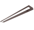 RAB KNOOKFA32 KNOOK Field-Adjustable LED Under Cabinet Light – 32" – 16W – Selectable 2700K/3000K/3500K/4000K/5000K – 723-1585 Lumens – 120V – Brown Finish