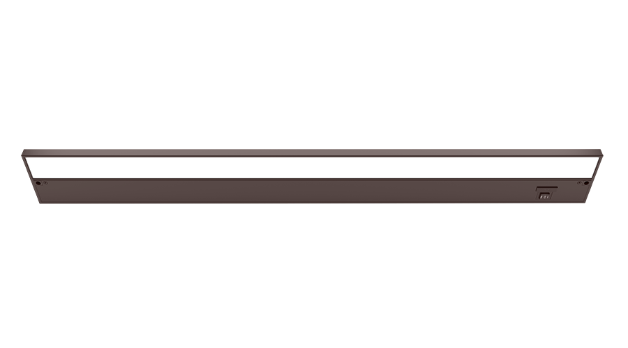 RAB KNOOKFA32 KNOOK Field-Adjustable LED Under Cabinet Light – 32" – 16W – Selectable 2700K/3000K/3500K/4000K/5000K – 723-1585 Lumens – 120V – Brown Finish