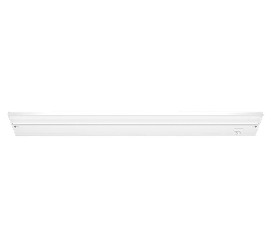 RAB KNOOKFA32W KNOOK Field-Adjustable LED Under Cabinet Light – 32" – 16W – Selectable 2700K/3000K/3500K/4000K/5000K – 723-1585 Lumens – 120V – White Finish