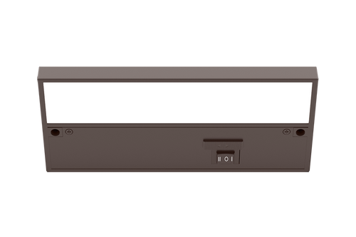 RAB KNOOKFA8 KNOOK Field-Adjustable LED Under Cabinet Light – 8" – 4W – Selectable 2700K/3000K/3500K/4000K/5000K – 164-353 Lumens – 120V – Brown Finish
