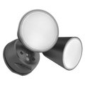 RAB L2X LUMINATOR Dual Head Flood Light – 20W – Selectable 3000K/4000K/5000K – 2000-2094 Lumens – 120V – No PIR Sensor – Bronze Finish