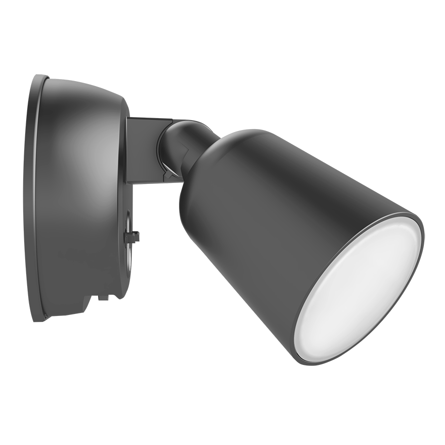 RAB L2X LUMINATOR Dual Head Flood Light – 20W – Selectable 3000K/4000K/5000K – 2000-2094 Lumens – 120V – No PIR Sensor – Bronze Finish
