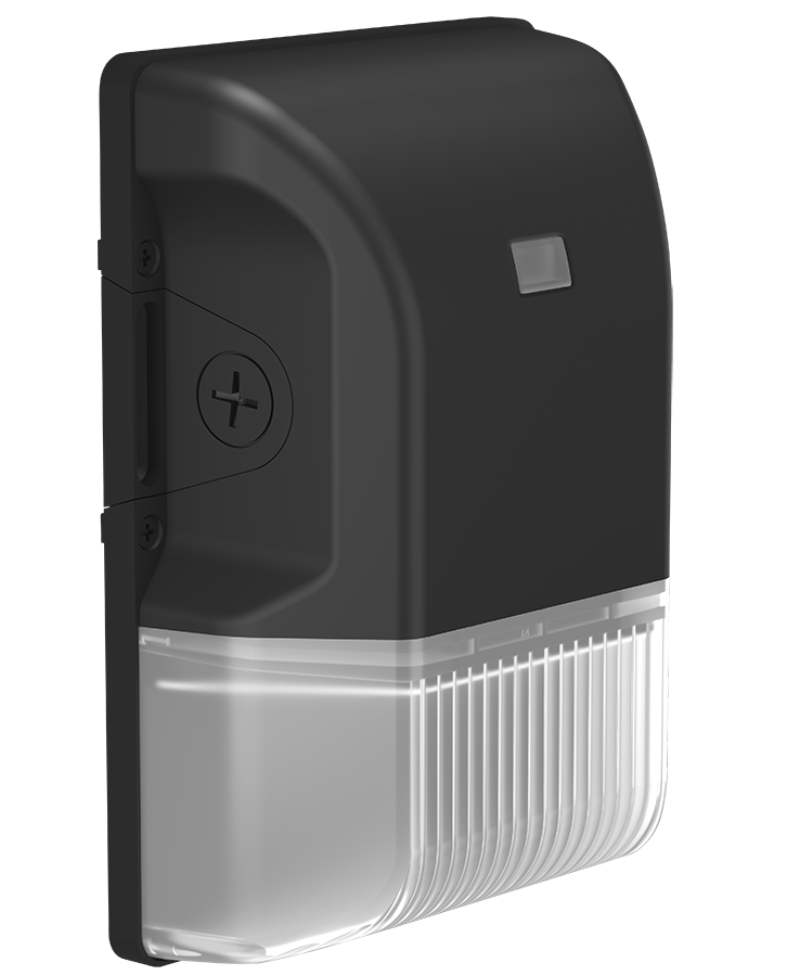 RAB BRISK17FA20 BRISK17 Field-Adjustable Wall Pack – 20W – Selectable 3000K/4000K/5000K – 2600-2921 Lumens – 120-277V – Integrated Photocell – Bronze Finish