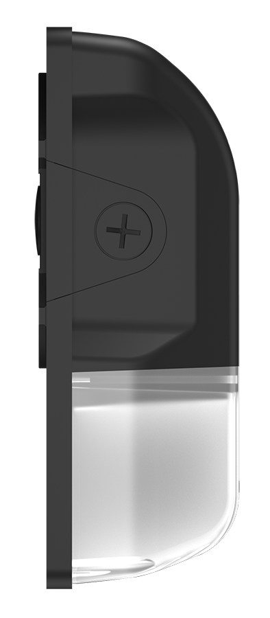 RAB BRISK17FA20 BRISK17 Field-Adjustable Wall Pack – 20W – Selectable 3000K/4000K/5000K – 2600-2921 Lumens – 120-277V – Integrated Photocell – Bronze Finish