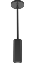 RAB CDLED2PS-10W-WW930-Z CDLED 2" Pendant Cylinder Light – Stem Mount – 10W – 3000K – Wide Beam – 715 Lumens – 120-277V – Bronze Finish