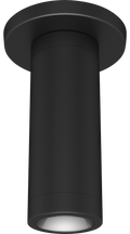 RAB CDLED2S-10W-20D930-K CDLED 2" Surface Mount Cylinder Light – 10W – 3000K – 20° Beam Angle – 715 Lumens – 120-277V – Black Finish