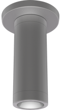 RAB CDLED2S-10W-30D927-S CDLED 2" Surface Mount Cylinder Light – 10W – 2700K – 30° Beam Angle – 583 Lumens – 120-277V – Silver Finish