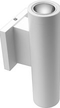 RAB CDLED2WU-10W-WW935-W CDLED 2" Wall Mount Uplight Cylinder Light – 10W – 3500K – Wide Beam – 617 Lumens – 120-277V – White Finish