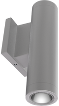RAB CDLED2W-20W-30D935-S CDLED 2" Wall Mount Up/Down Cylinder Light – 20W – 3500K – 30° Beam Angle – 1211 Lumens – 120-277V – Silver Finish