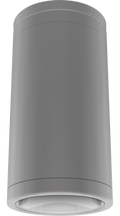 RAB CDLED4S-20W-80D930-S CDLED 4" Surface Mount Cylinder Light – 20W – 3000K – 80° Beam Angle – 1693 Lumens – 120-277V – Silver Finish