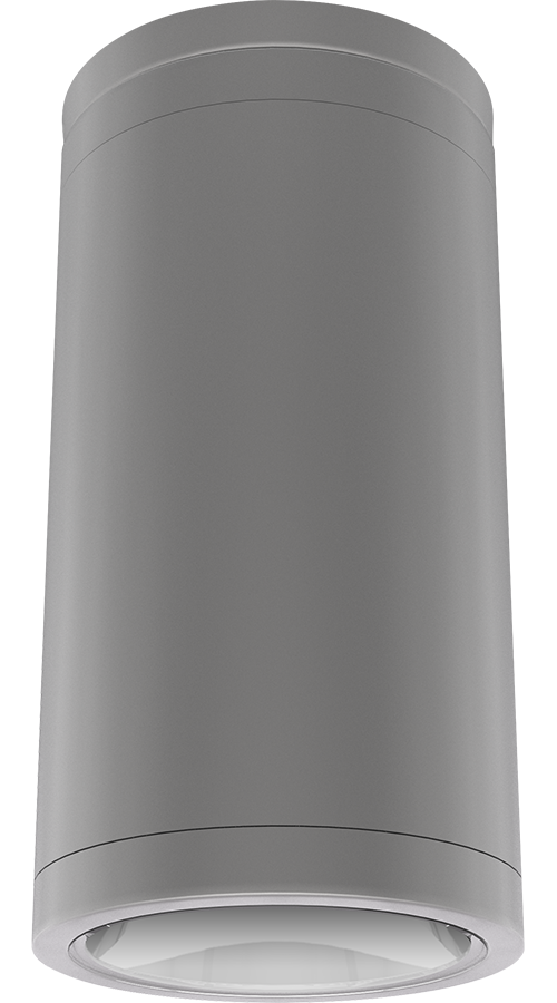 RAB CDLED4S-20W-80D930-S CDLED 4" Surface Mount Cylinder Light – 20W – 3000K – 80° Beam Angle – 1693 Lumens – 120-277V – Silver Finish