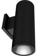 RAB CDLED4W-40W-50D950-K CDLED 4" Wall Mount Up/Down Cylinder Light – 40W – 5000K – 50° Beam Angle – 3602 Lumens – 120-277V – Black Finish