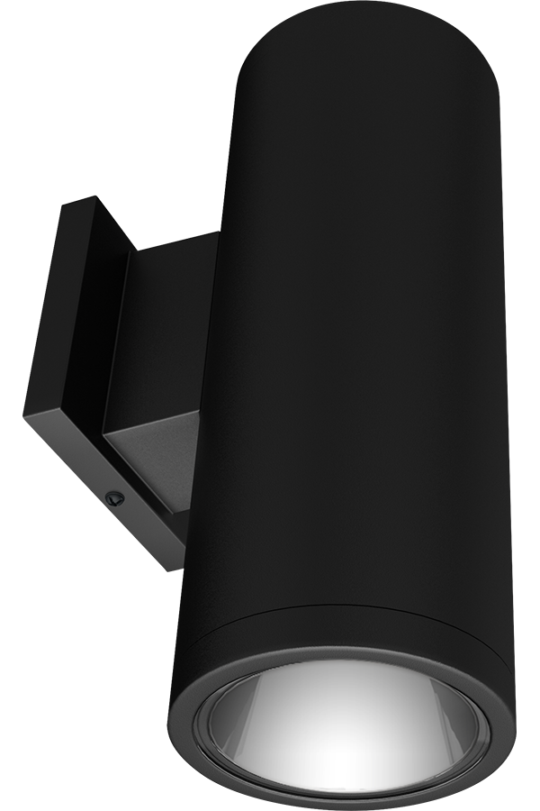 RAB CDLED4WD-20W-50D950-K CDLED 4" Wall Mount Downlight Cylinder Light – 20W – 5000K – 50° Beam Angle – 1843 Lumens – 120-277V – Black Finish