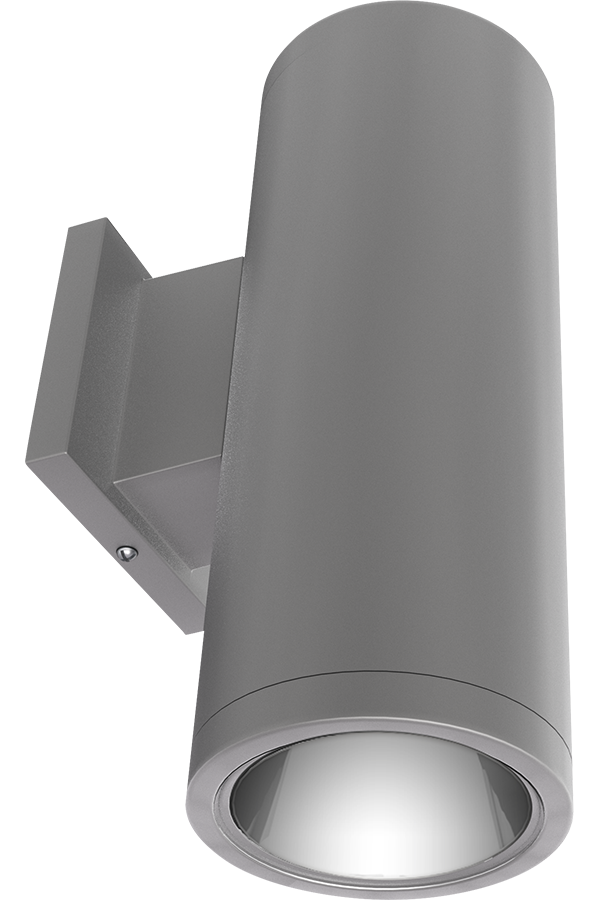 RAB CDLED4WD-20W-50D927-S CDLED 4" Wall Mount Downlight Cylinder Light – 20W – 2700K – 50° Beam Angle – 1574 Lumens – 120-277V – Silver Finish