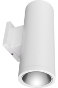 RAB CDLED4WD-20W-80D950-W CDLED 4" Wall Mount Downlight Cylinder Light – 20W – 5000K – 80° Beam Angle – 1843 Lumens – 120-277V – White Finish