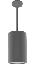 RAB CDLED6PS-20W-50D950-S CDLED 6" Pendant Cylinder Light – Stem Mount – 20W – 5000K – 50° Beam Angle – 1853 Lumens – 120-277V – Silver Finish